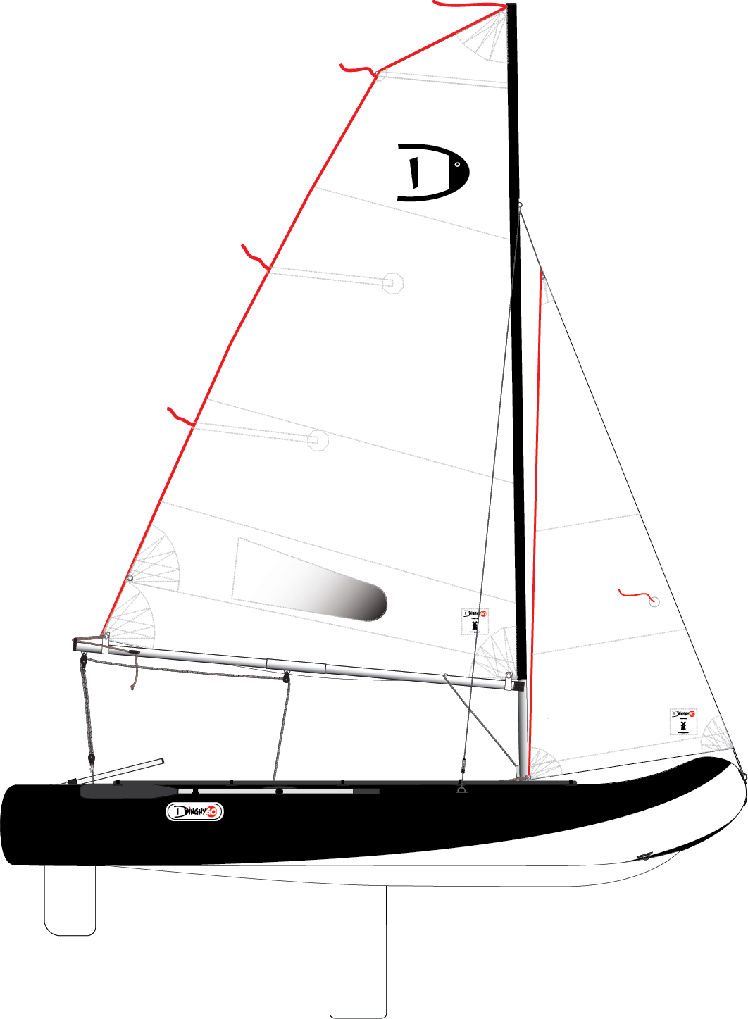 DinghyGo Orca 375 side view